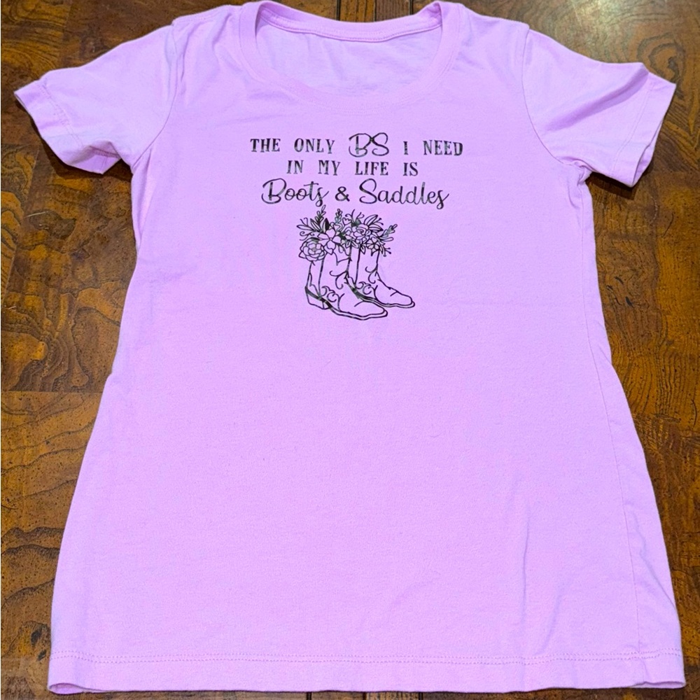 Custom printed tee